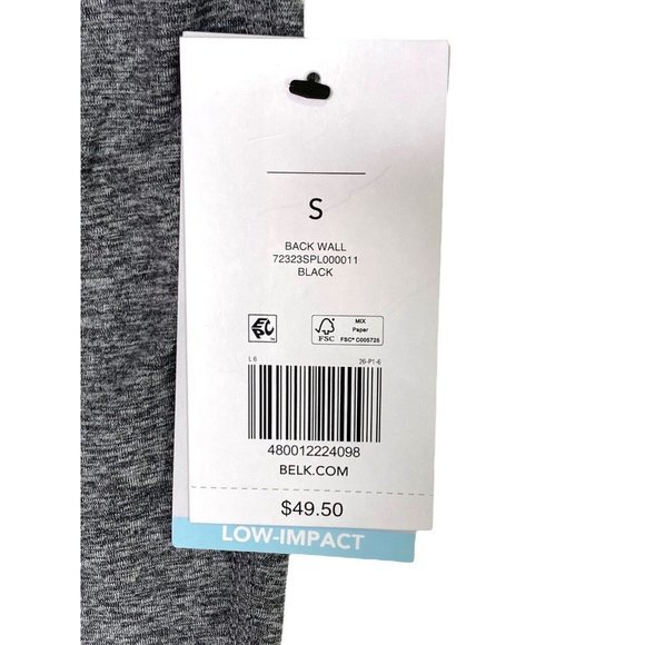 NWT Zelos Gray Athletic Leggings Jogging Low Impact Yoga Women's Size Small - Picture 4 of 11